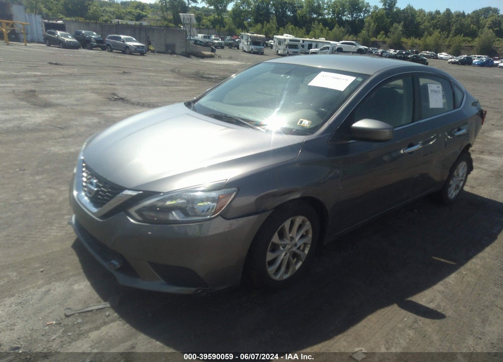 2019 NISSAN SENTRA SV VIN: 3N1AB7AP8KY417901