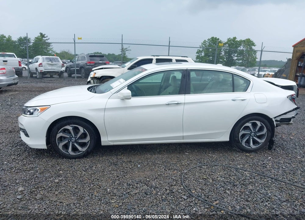 2017 HONDA ACCORD EX-L VIN: 1HGCR2F80HA209371