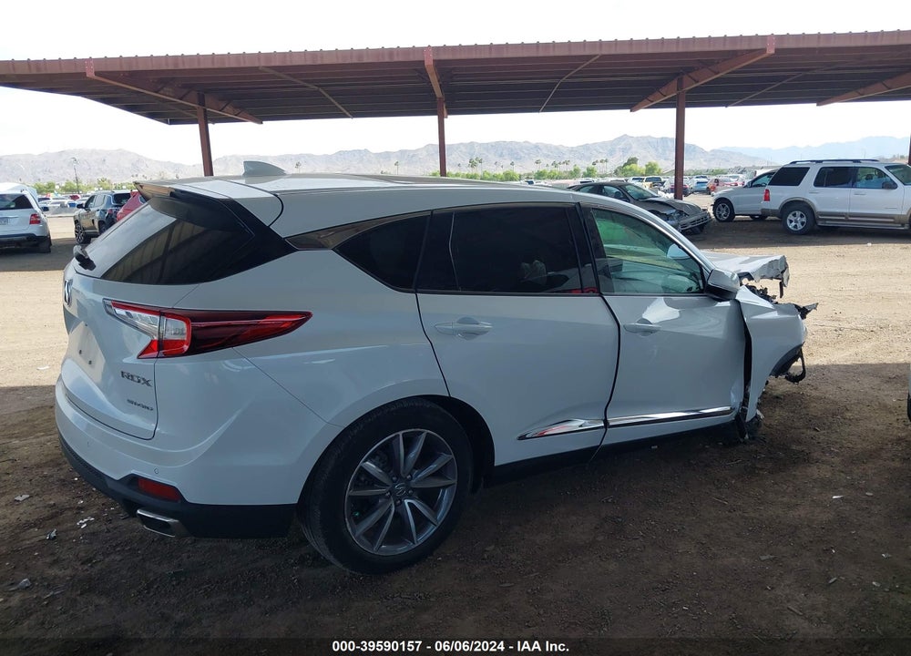 2022 ACURA RDX TECHNOLOGY PACKAGE VIN: 5J8TC2H57NL013657