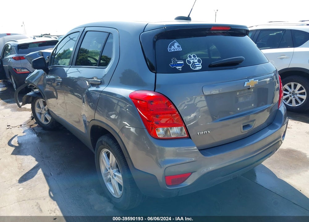 2020 CHEVROLET TRAX FWD LS VIN: 3GNCJKSB4LL277320