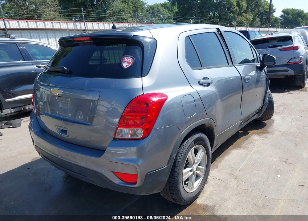 2020 CHEVROLET TRAX FWD LS VIN: 3GNCJKSB4LL277320