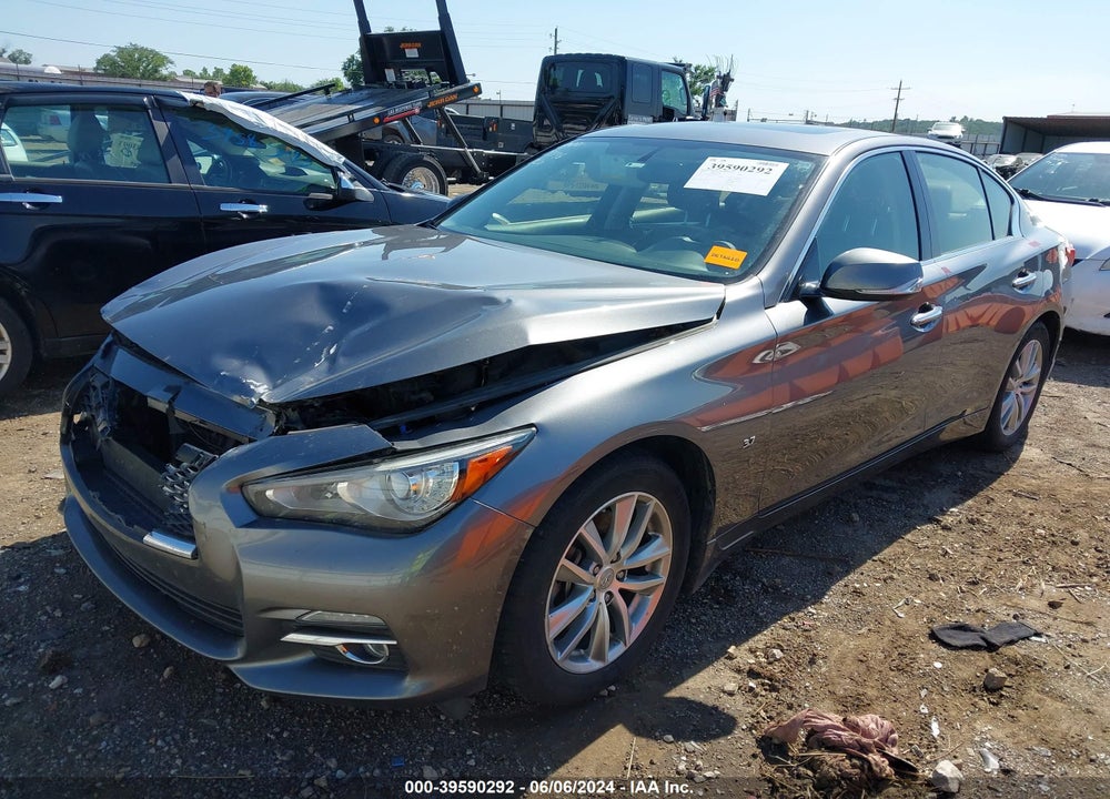 2015 INFINITI Q50 PREMIUM VIN: JN1BV7AR4FM416153