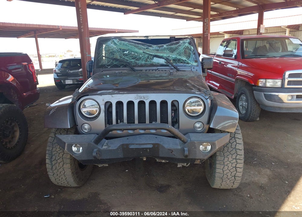 2016 JEEP WRANGLER UNLIMITED FREEDOM VIN: 1C4BJWDG9GL167563