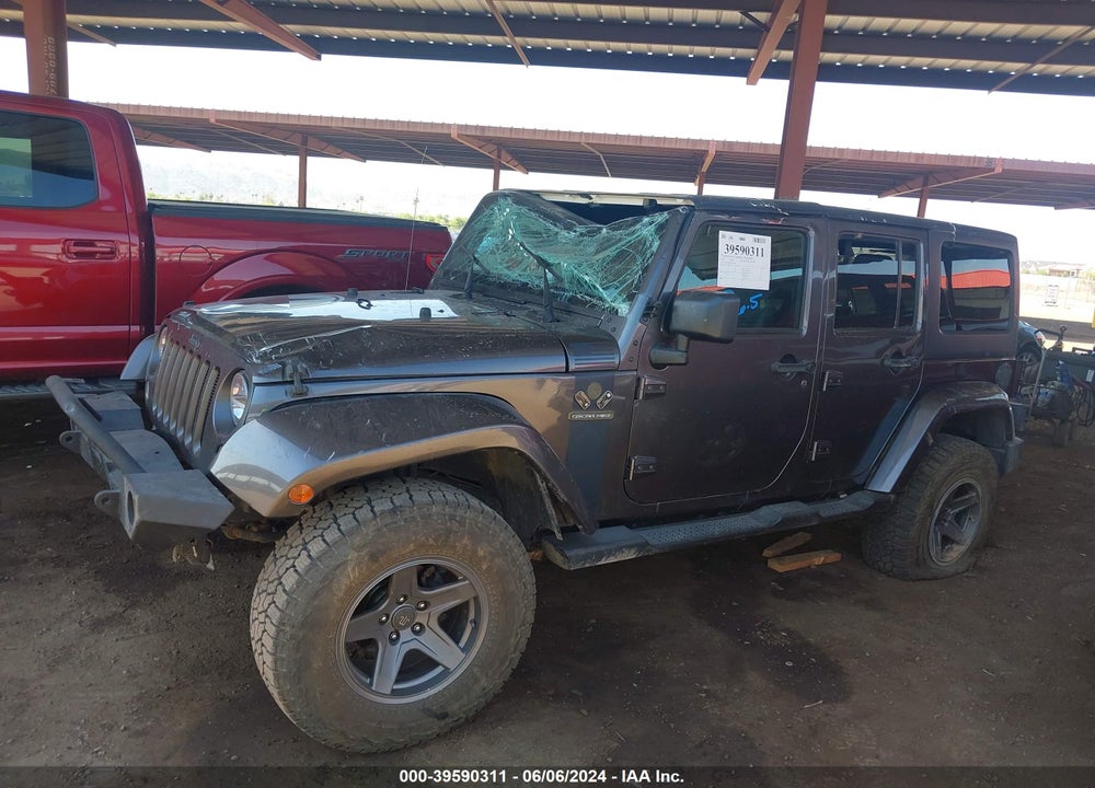 2016 JEEP WRANGLER UNLIMITED FREEDOM VIN: 1C4BJWDG9GL167563