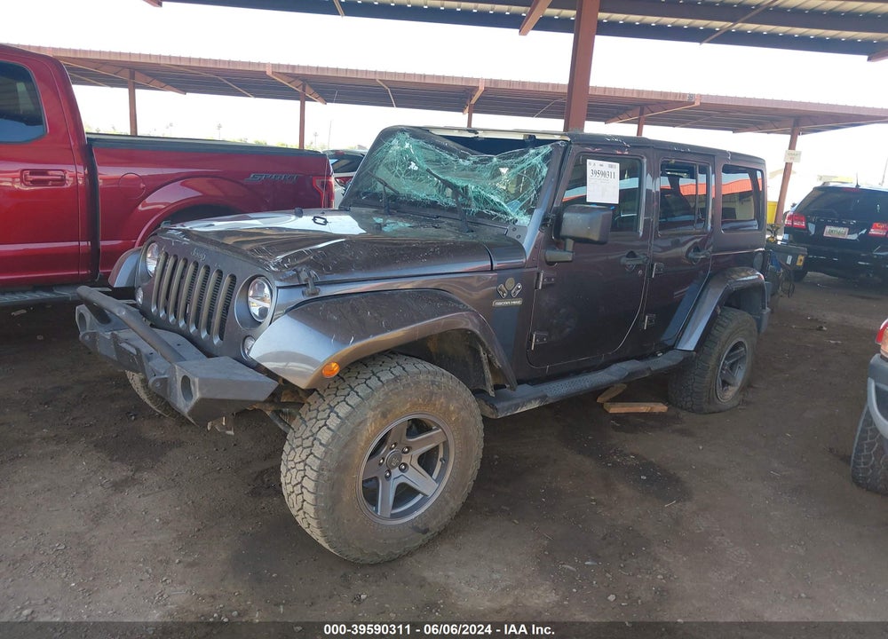 2016 JEEP WRANGLER UNLIMITED FREEDOM VIN: 1C4BJWDG9GL167563