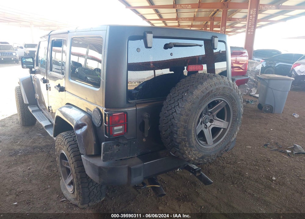 2016 JEEP WRANGLER UNLIMITED FREEDOM VIN: 1C4BJWDG9GL167563