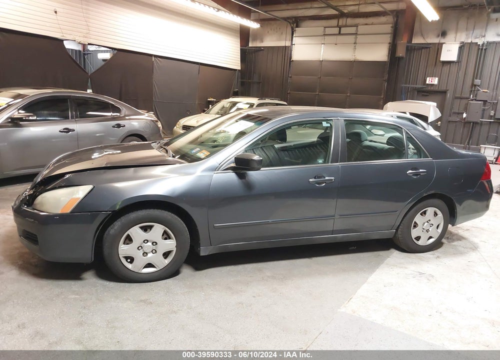 2007 HONDA ACCORD 2.4 LX VIN: 1HGCM56487A229332