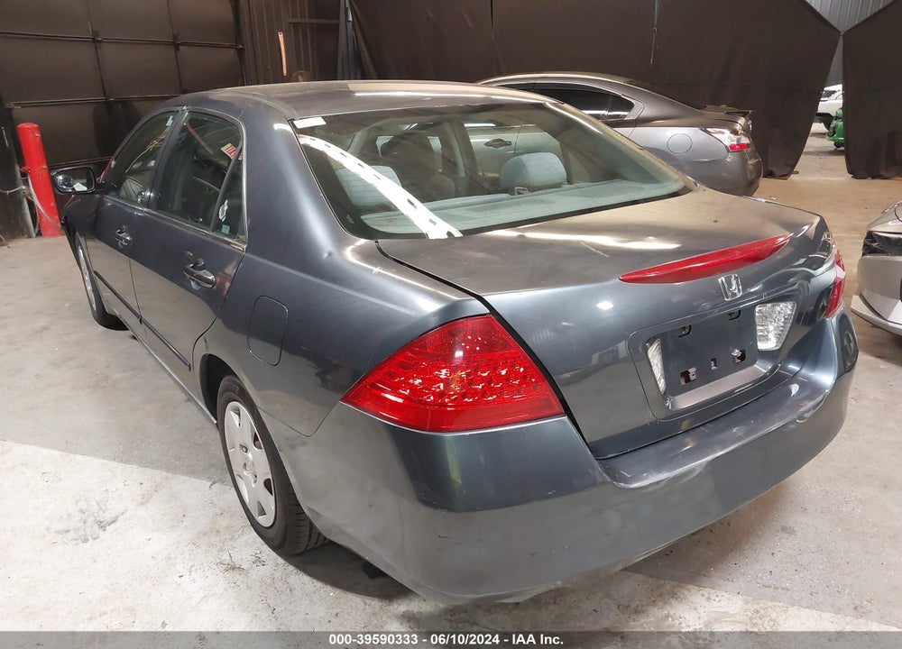 2007 HONDA ACCORD 2.4 LX VIN: 1HGCM56487A229332