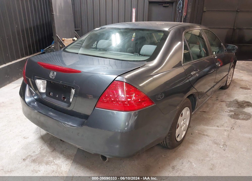 2007 HONDA ACCORD 2.4 LX VIN: 1HGCM56487A229332