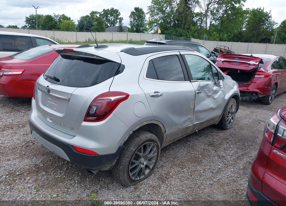 2019 BUICK ENCORE AWD SPORT TOURING VIN: KL4CJ2SB9KB937418