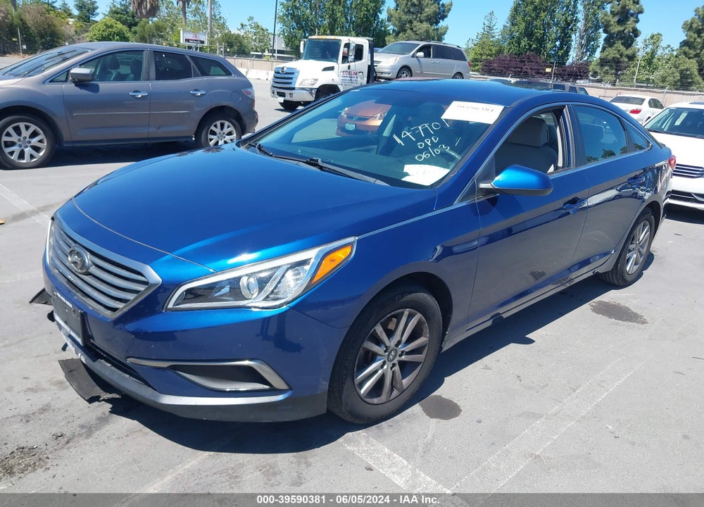 2017 HYUNDAI SONATA VIN: 5NPE24AF4HH544722