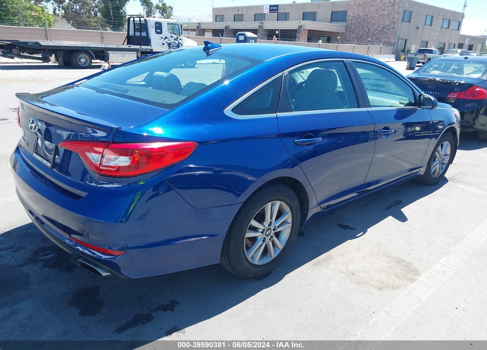 2017 HYUNDAI SONATA VIN: 5NPE24AF4HH544722