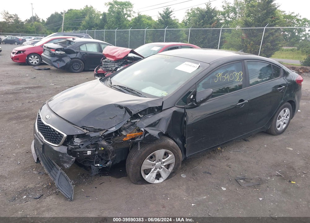 2017 KIA FORTE LX VIN: 3KPFK4A77HE136989