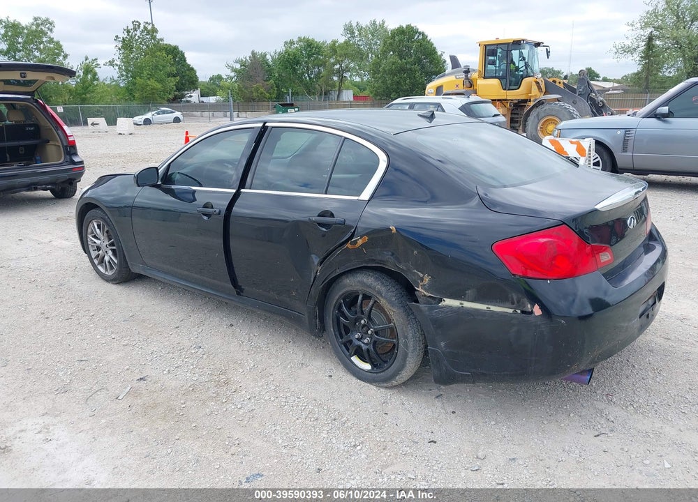 2008 INFINITI G35X VIN: JNKBV61FX8M270663