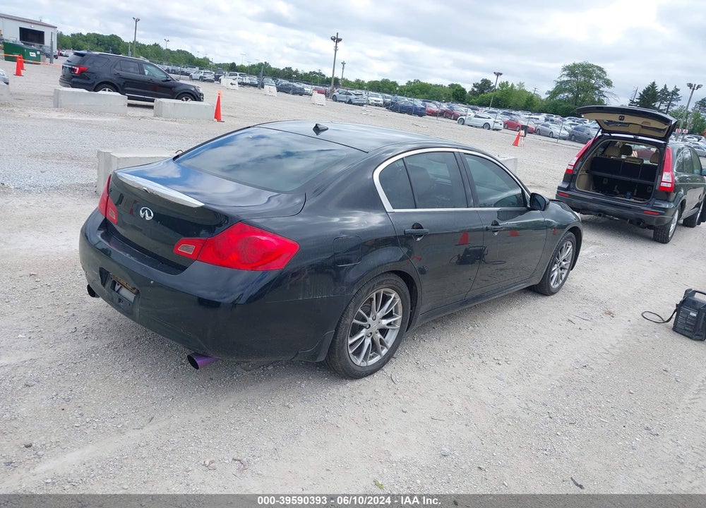 2008 INFINITI G35X VIN: JNKBV61FX8M270663