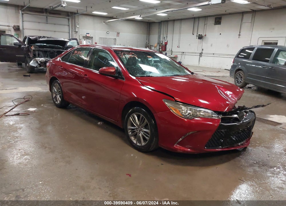 2016 TOYOTA CAMRY SE VIN: 4T1BF1FK4GU603845