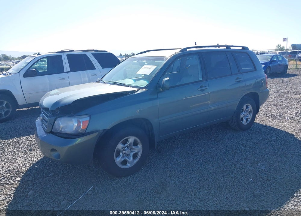 2004 TOYOTA HIGHLANDER VIN: JTEGD21A440103252
