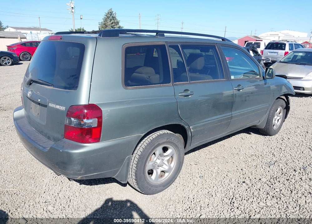 2004 TOYOTA HIGHLANDER VIN: JTEGD21A440103252