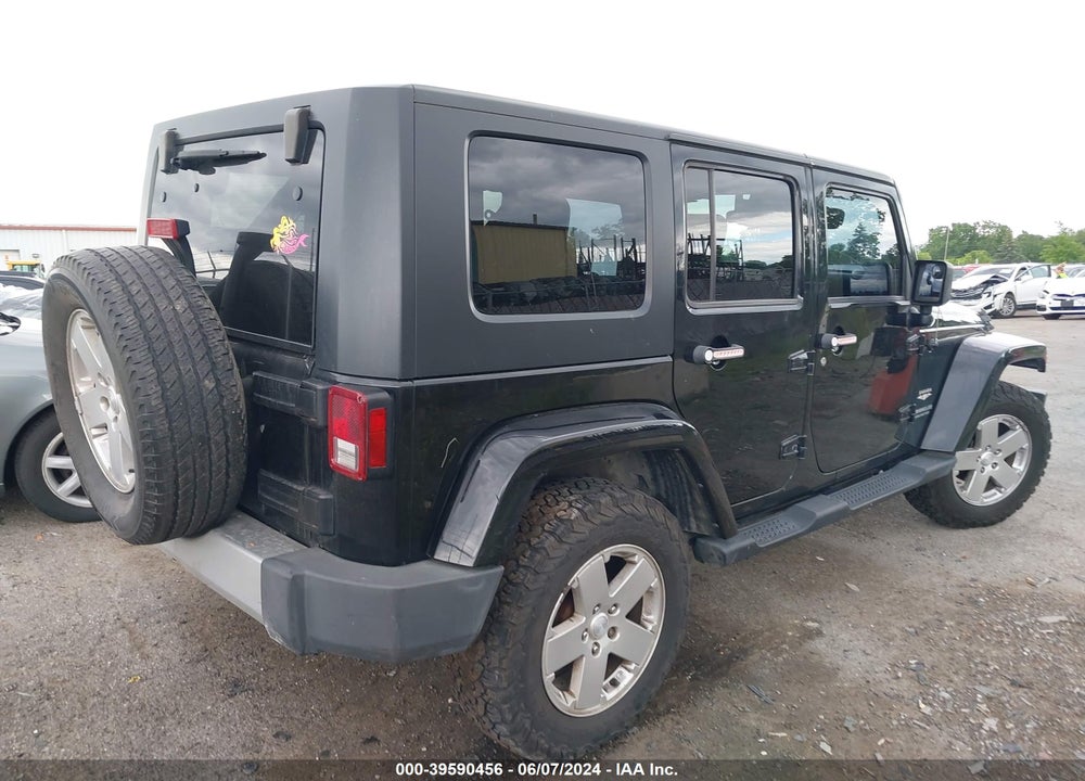 2010 JEEP WRANGLER UNLIMITED SAHARA VIN: 1J4HA5H16AL171064
