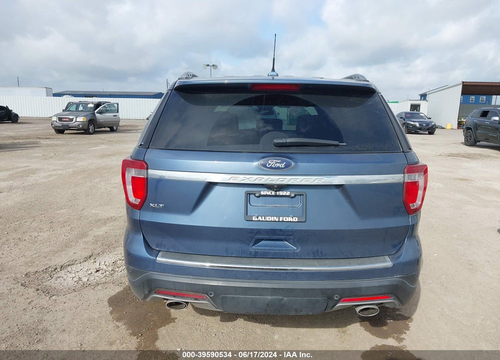 2018 FORD EXPLORER XLT VIN: 1FM5K7D81JGC87071
