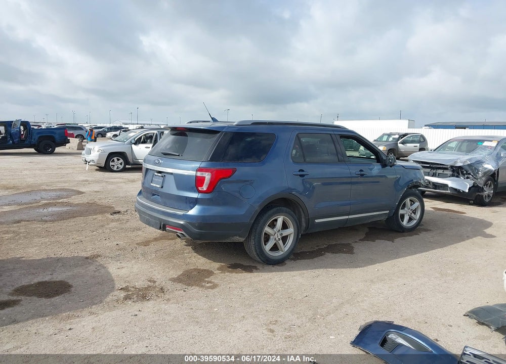 2018 FORD EXPLORER XLT VIN: 1FM5K7D81JGC87071