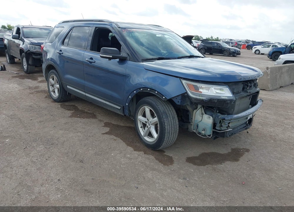 2018 FORD EXPLORER XLT VIN: 1FM5K7D81JGC87071