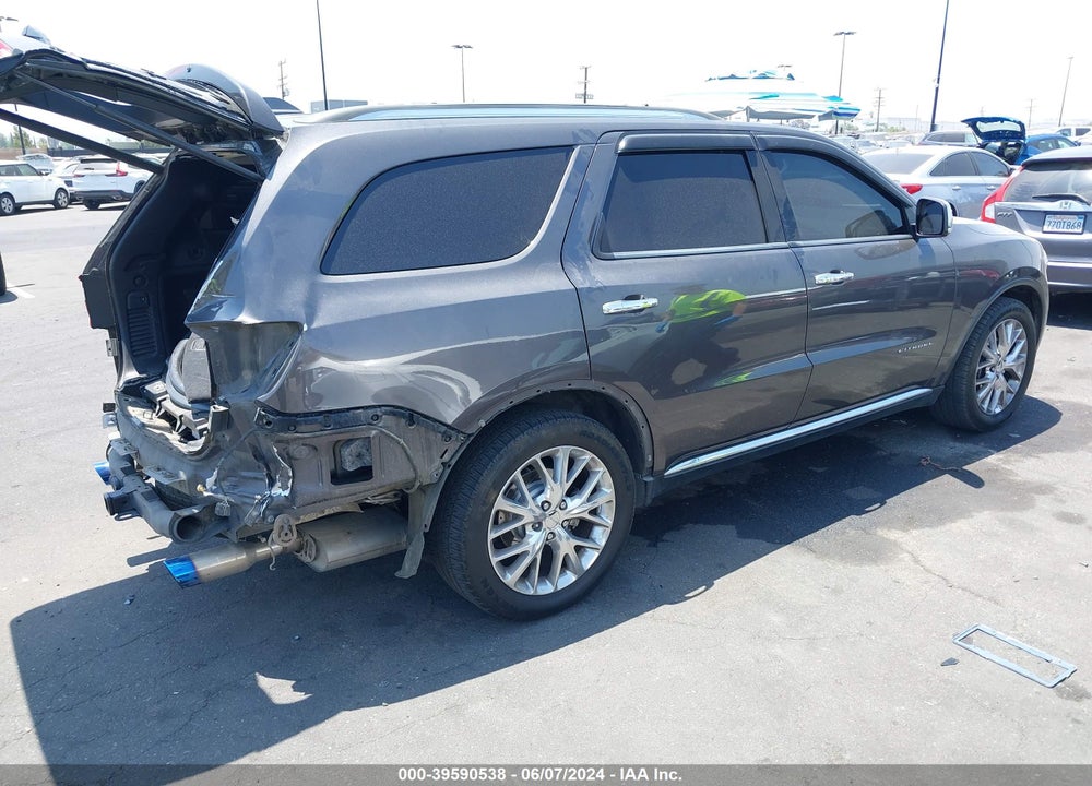 2015 DODGE DURANGO CITADEL VIN: 1C4RDHEG2FC953249
