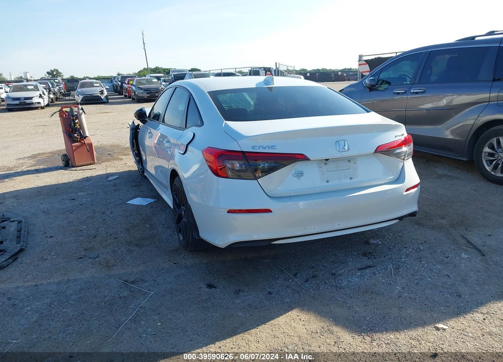 2023 HONDA CIVIC SPORT VIN: 2HGFE2F56PH524125