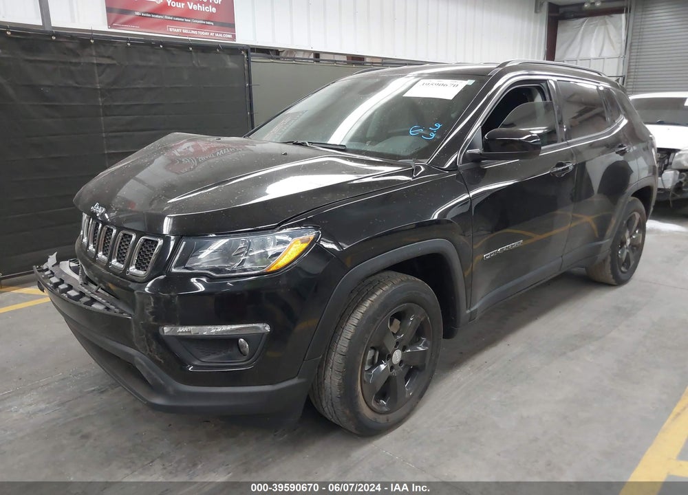 2021 JEEP COMPASS LATITUDE FWD VIN: 3C4NJCBB3MT501895