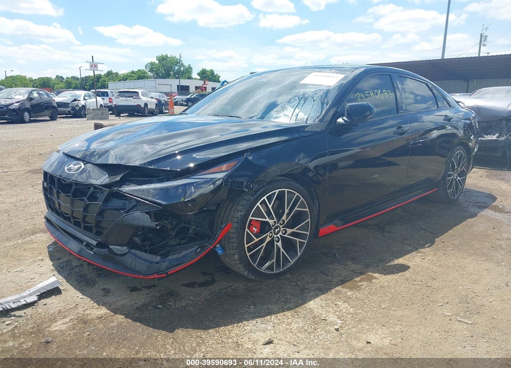 2023 HYUNDAI ELANTRA N VIN: KMHLW4AKXPU015994