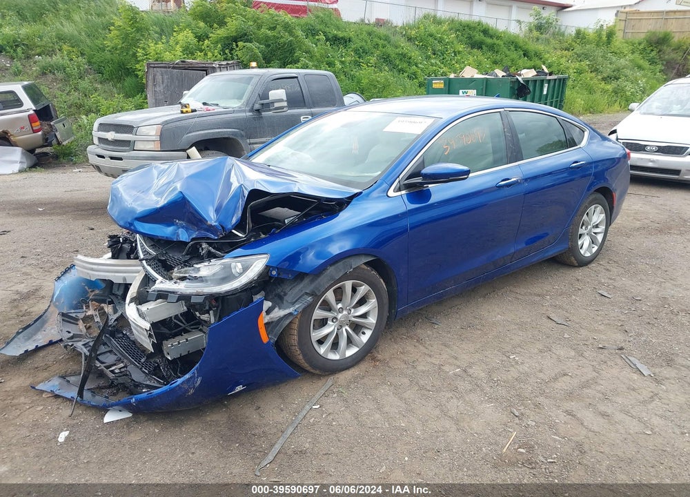 2015 CHRYSLER 200 C VIN: 1C3CCCCGXFN653899