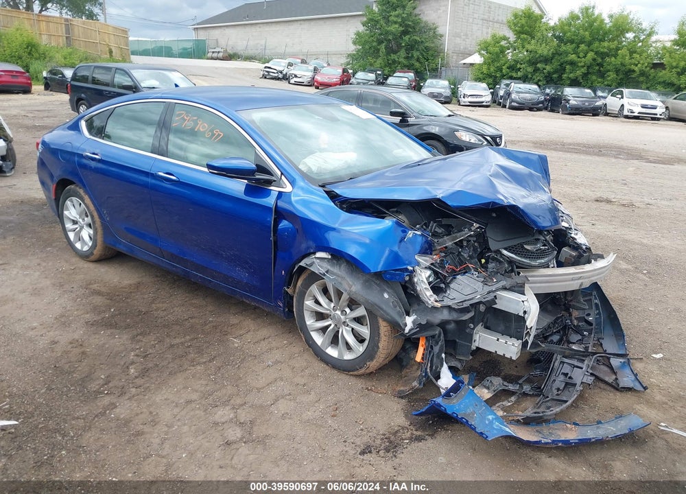 2015 CHRYSLER 200 C VIN: 1C3CCCCGXFN653899