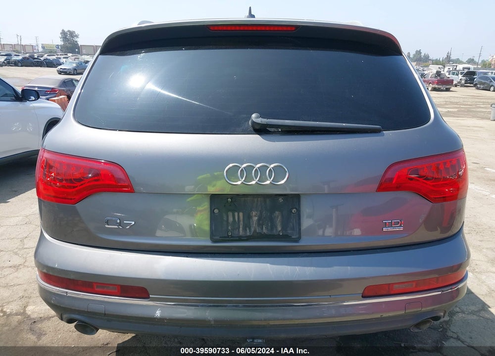 2011 AUDI Q7 3.0 TDI PREMIUM VIN: WA1LMAFE1BD003585