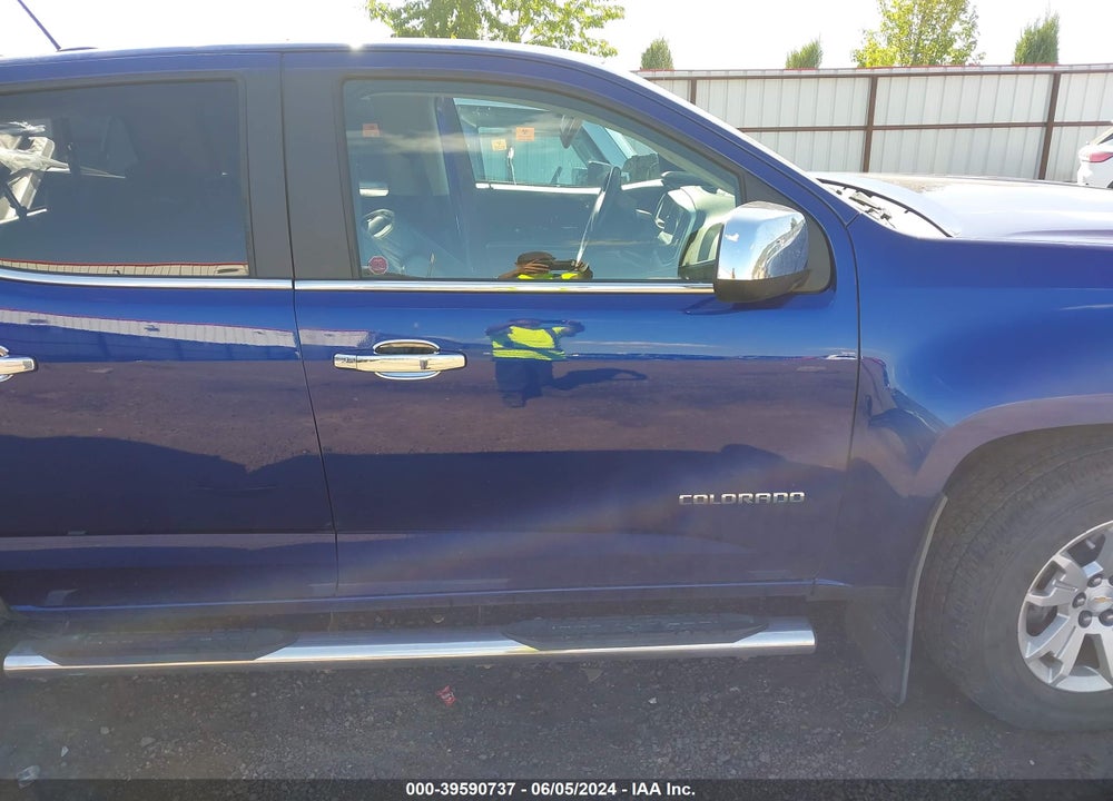 2016 CHEVROLET COLORADO LT VIN: 1GCGTCE34G1336491