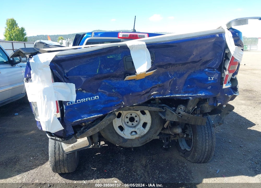 2016 CHEVROLET COLORADO LT VIN: 1GCGTCE34G1336491