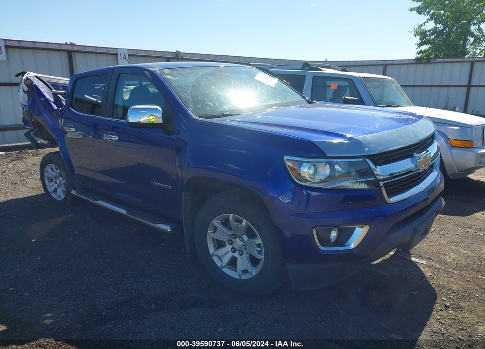 2016 CHEVROLET COLORADO LT VIN: 1GCGTCE34G1336491