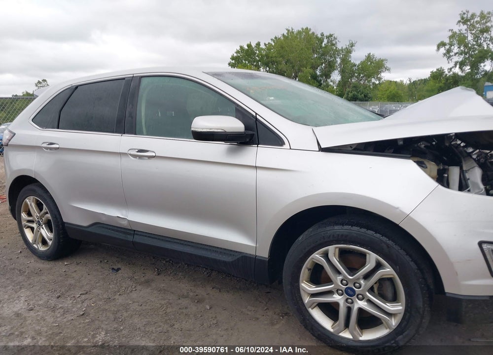 2018 FORD EDGE TITANIUM VIN: 2FMPK4K9XJBB43819