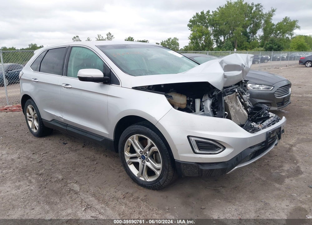 2018 FORD EDGE TITANIUM VIN: 2FMPK4K9XJBB43819