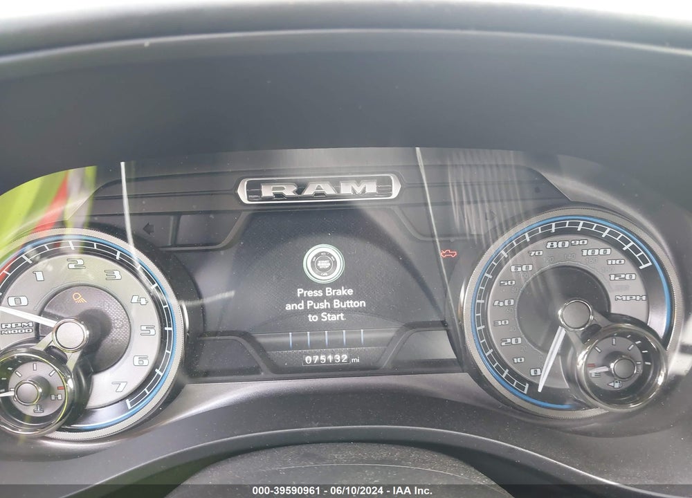 2020 RAM 1500 LIMITED  4X2 5'7 BOX VIN: 1C6RREHT9LN188900