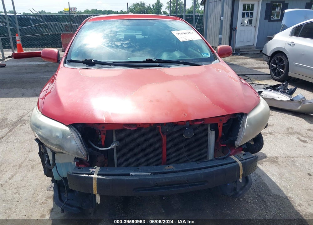 2009 TOYOTA COROLLA S VIN: 2T1BU40E39C036347