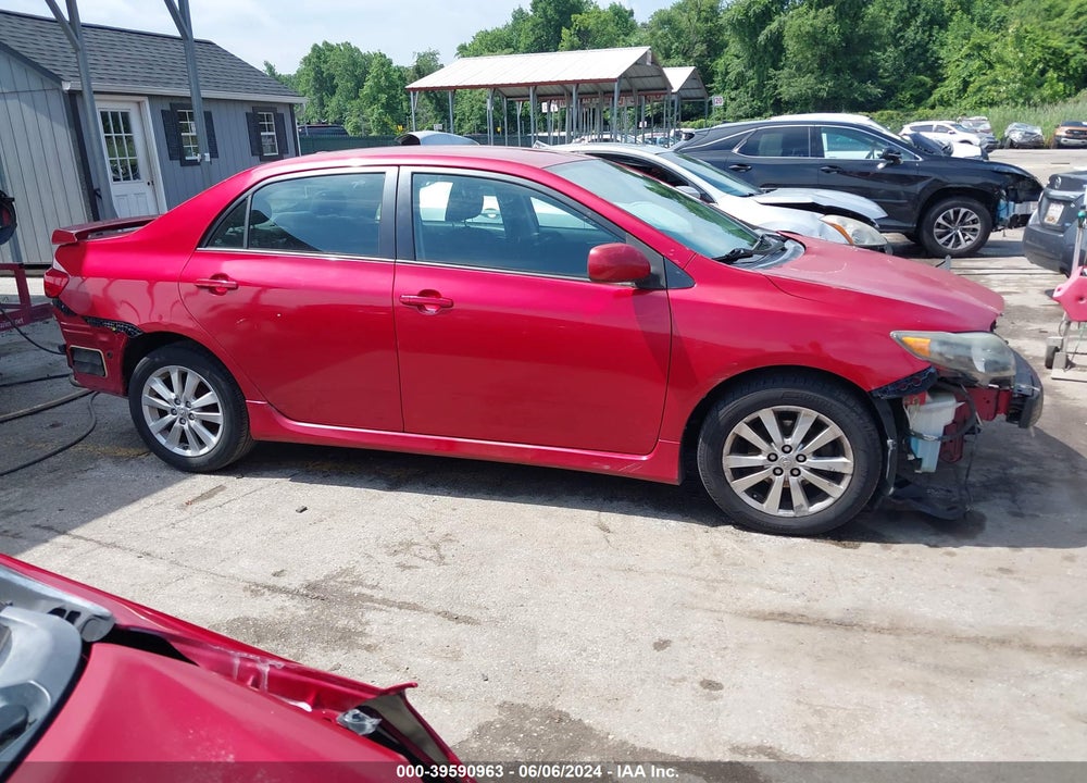2009 TOYOTA COROLLA S VIN: 2T1BU40E39C036347