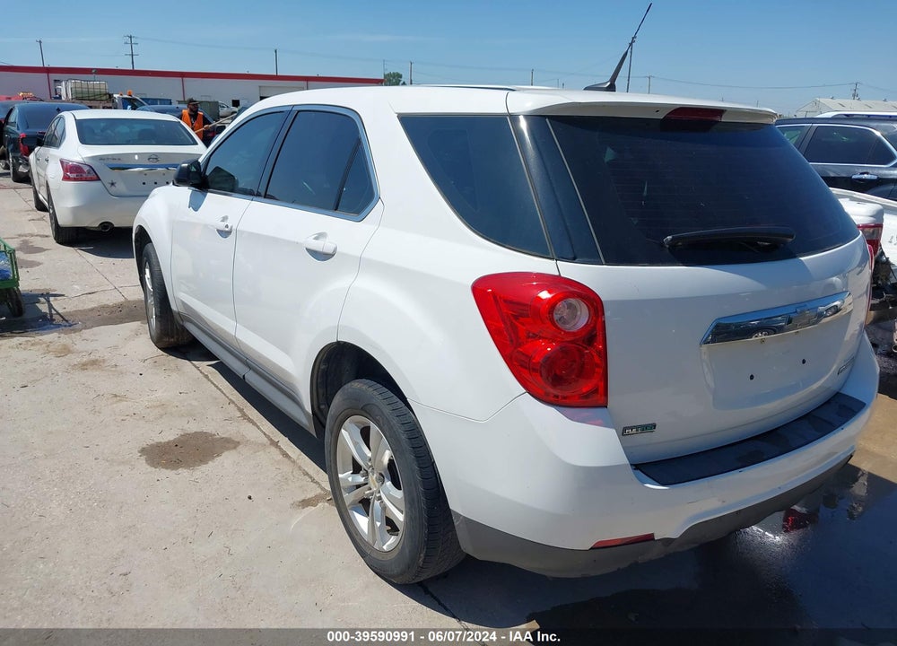 2012 CHEVROLET EQUINOX LS VIN: 2GNALBEK2C1255833