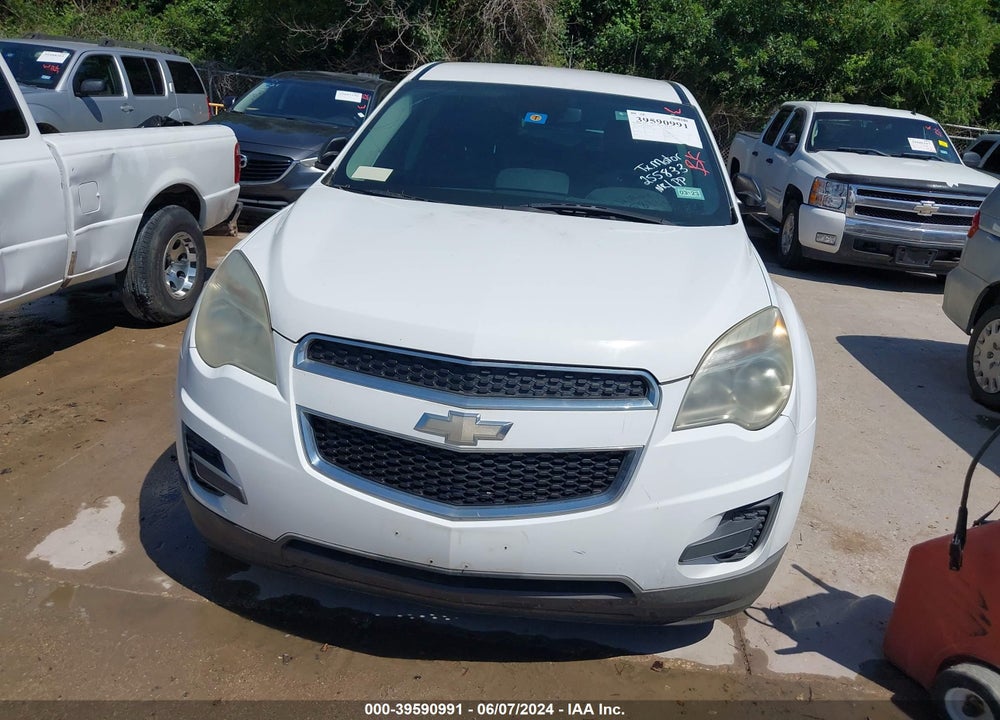 2012 CHEVROLET EQUINOX LS VIN: 2GNALBEK2C1255833