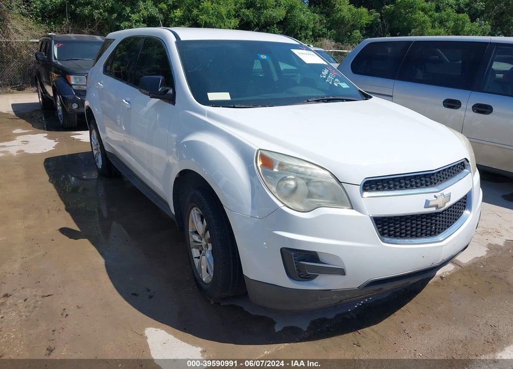 2012 CHEVROLET EQUINOX LS VIN: 2GNALBEK2C1255833
