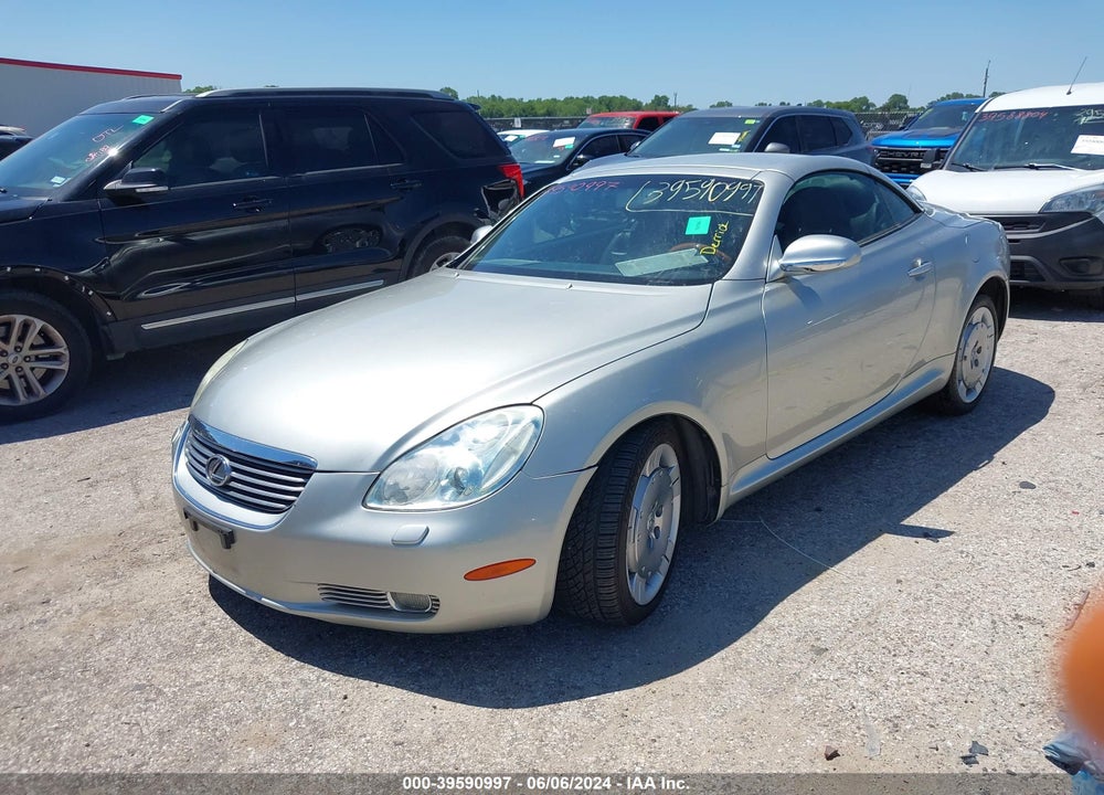 2003 LEXUS SC 430 VIN: JTHFN48Y930043980
