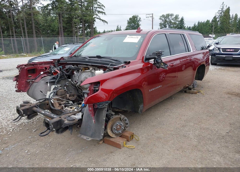 2017 CHEVROLET SUBURBAN LT VIN: 1GNSKHKC8HR226357