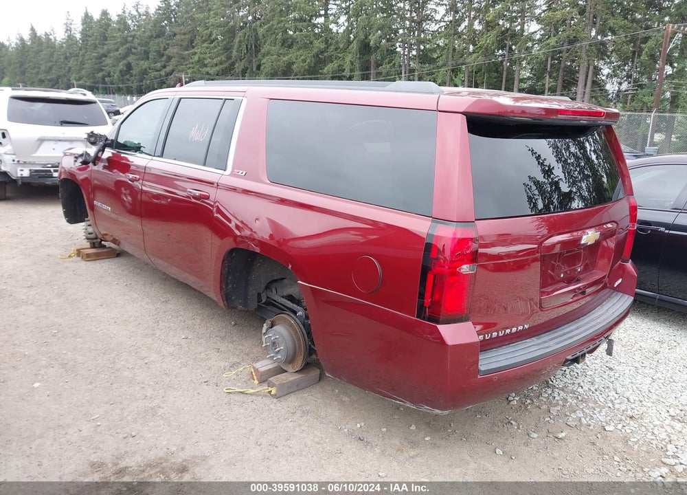 2017 CHEVROLET SUBURBAN LT VIN: 1GNSKHKC8HR226357