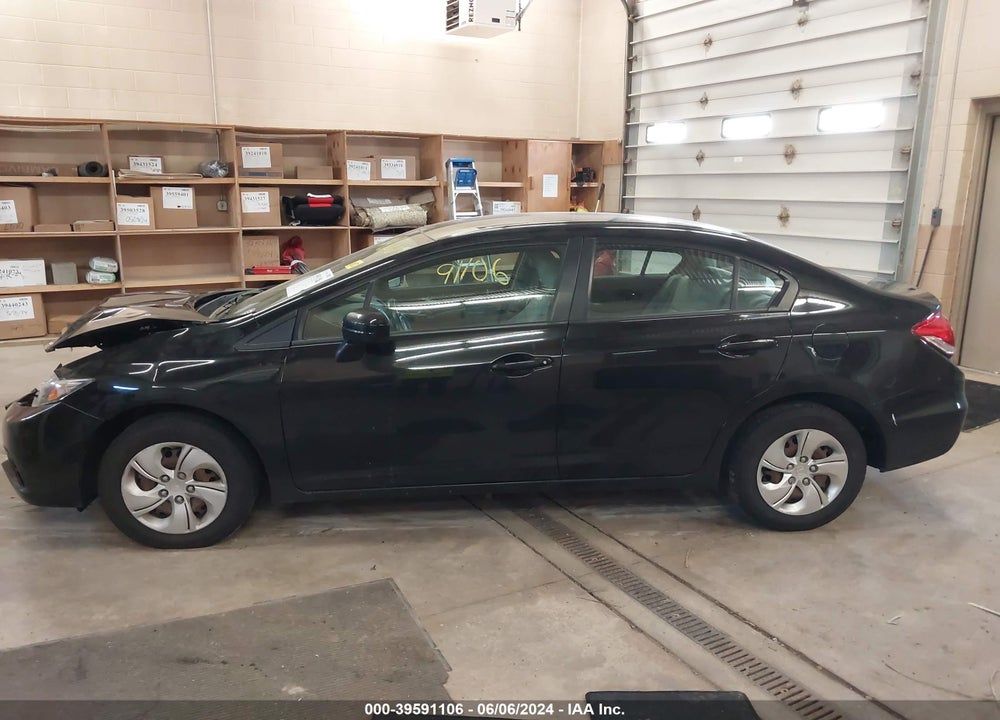 2015 HONDA CIVIC LX VIN: 19XFB2F57FE296685