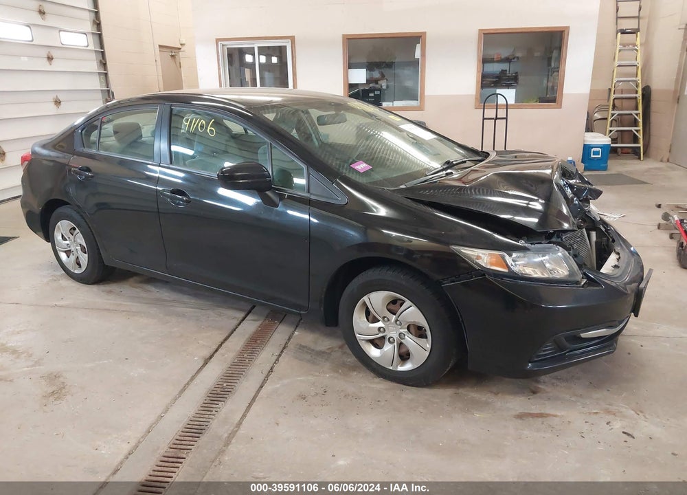 2015 HONDA CIVIC LX VIN: 19XFB2F57FE296685