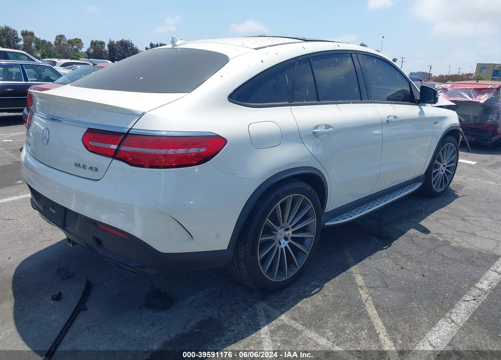 2019 MERCEDES-BENZ AMG GLE 43 COUPE 4MATIC VIN: 4JGED6EB6KA154048